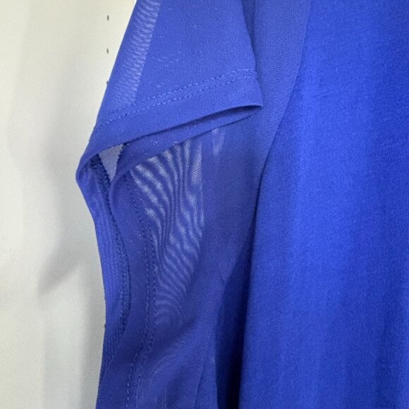 Beautiful Ultra Marine Plus-size Dress - Picture 3 of 3